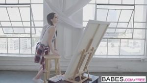 La petite brunette russe Sasha Rose adore se faire sodomiser – Vidéo porno hd – #10